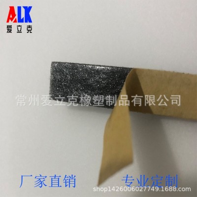 厂家供应遮光 填缝 密封 防尘自粘海绵条 发泡PU海绵高密度背胶图3