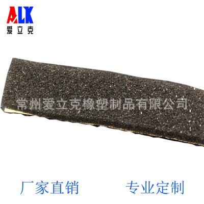 厂家供应遮光 填缝 密封 防尘自粘海绵条 发泡PU海绵高密度背胶图5