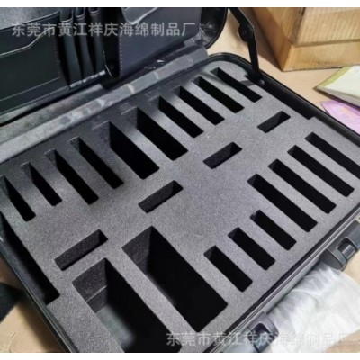 东莞定制无人机彩色eva一体成型内衬ABS箱泡棉内托大型机器人内衬图2