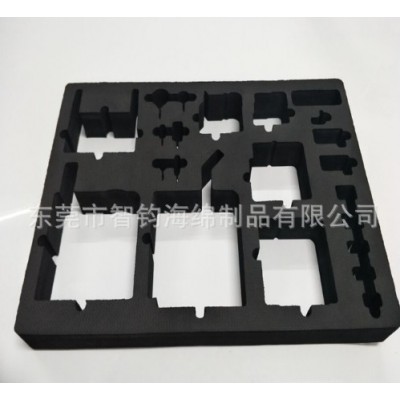 EVA定制 专业生产eva雕刻内衬 黑色泡绵制品图4