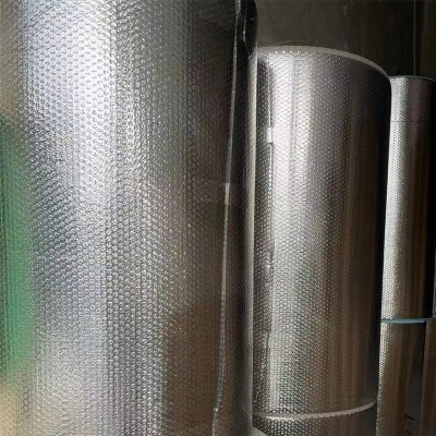 汽车遮阳隔热反光单层气泡膜屋顶保温材料双面气泡膜复合铝膜夏季图3