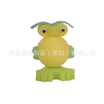 深圳海绵厂家 立体海绵动物 造型海绵制品 清洁海绵 彩色海绵图3