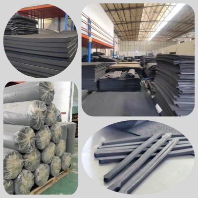 东莞工厂低卤阻燃CR泡棉4050闭孔5565新能源车用CR发 泡棉片材卷材图4