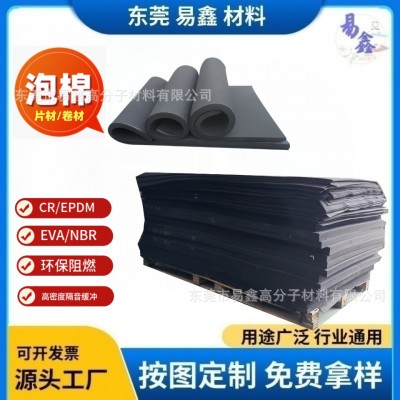 源头工厂EVA橡胶低卤发泡片材卷材sbr潜水料epdm泡棉阻燃cr泡棉图3
