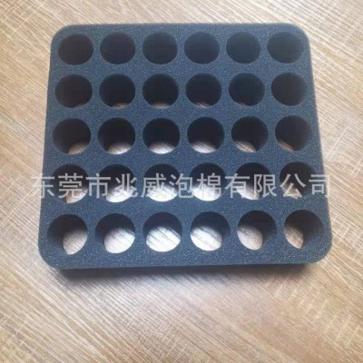 无味EVA泡棉防撞内衬海绵内衬EVA背胶植绒海棉包装礼品盒内托厂家