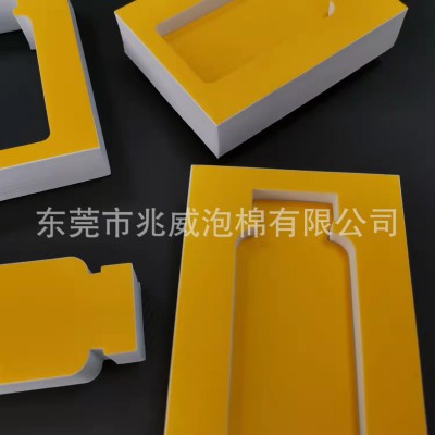 无味EVA泡棉防撞内衬海绵内衬EVA背胶植绒海棉包装礼品盒内托厂家图3