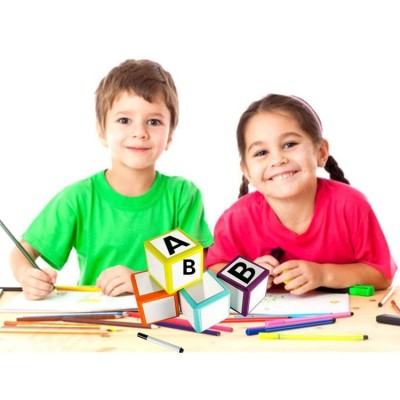 幼儿玩具EVA积木写字板创意手工DIY儿童早教白板积木批发图5
