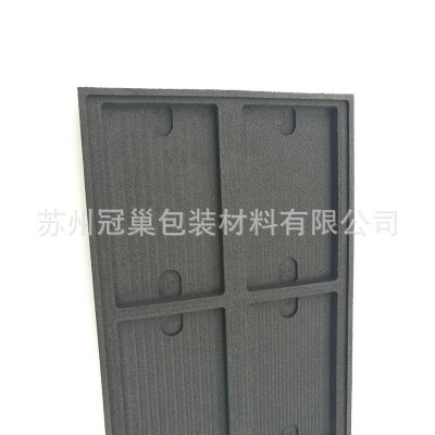黑色环保eva材料 38度无味eva内衬 防静电eva泡棉雕刻一体成型图3