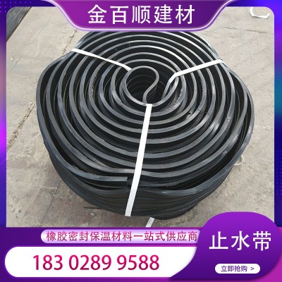 橡胶止水带651型中埋式外贴式钢边式可卸式橡胶止水带水利桥梁用图2