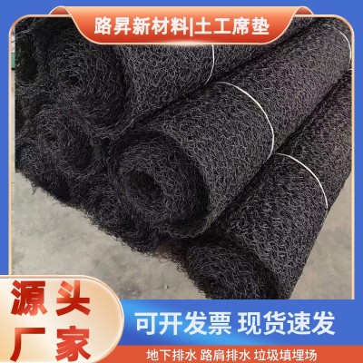 现货pp土工席垫渗排水网垫渗排水垃圾填埋场反滤复合材料厂家批发图2