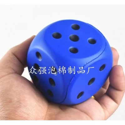 定制聚氨酯PU发泡多面骰子捏捏乐减压玩具慢回弹解压神器工厂直销图2