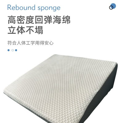 海绵靠垫护腰枕多功能可拆洗床上床头沙发高密度回弹靠背可定-制图3
