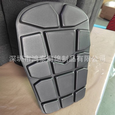 护具EVA冷压 制品EVA泡棉压模成型eva热压 运动护膝 护腕护胸厂家图4