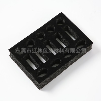 EPE珍珠棉片材 异型珍珠棉内衬内托开槽植绒背胶泡棉内衬环保材料图3