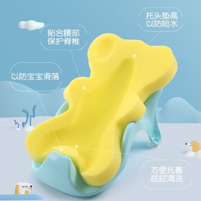 厂家自产直营 婴儿洗澡海绵垫 柔软吸水耐用 宝宝躺托 防滑沐浴垫图4