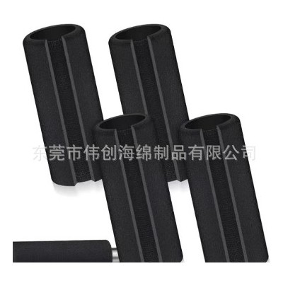NBR发泡魔术贴海绵把套握感舒适防滑耐磨适用于健身器材 童车握把图5