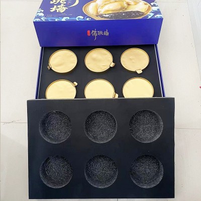 饰品伴手礼礼盒内托EPE异形白色海绵内衬玻璃陶瓷易碎品泡棉内衬图4
