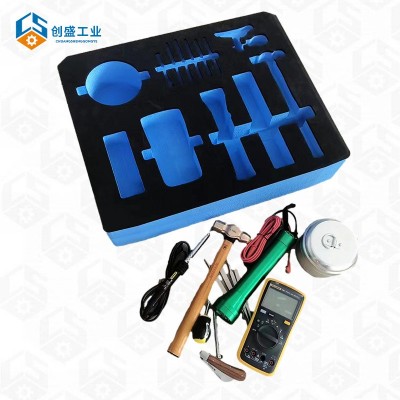 五金工具箱雕刻成型冷热压EVA内衬 化妆品礼盒减震海绵防撞内托图2