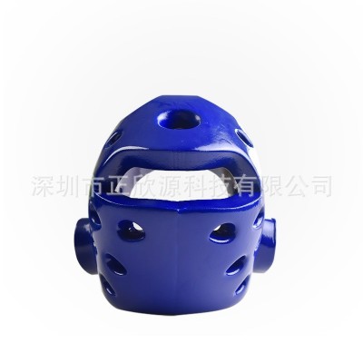 批发护头成人儿童跆拳道头盔训练护具 拳击头盔护具PU发泡聚氨酯图5