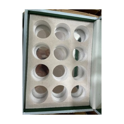 EPE黑色海绵内衬定制植绒茶叶罐包装化妆品红酒珍珠棉内托定做图3
