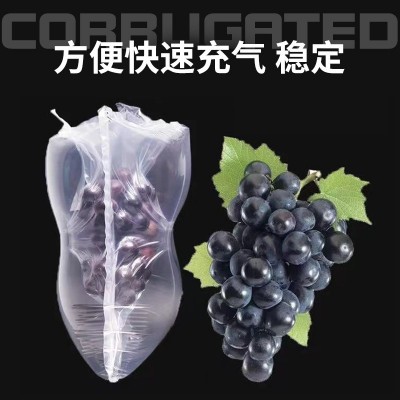 加厚气泡柱缓冲防摔充气包装快递打包奶粉气柱袋辣椒酱红酒易碎品图2