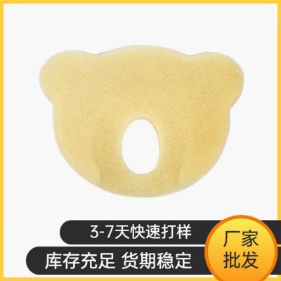 厂家生产销售婴儿定型枕可水洗耐高温硅胶海绵枕防偏头硅胶定型枕图3