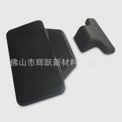 源头厂家定制摩托车自结皮靠垫PU海绵发泡成型机车铝合 金尾箱靠背图2