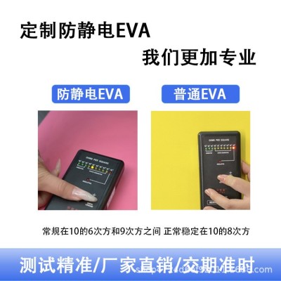 永久性防静电彩色EVA泡棉材料环保高密度防火阻燃海绵卷材板材图3