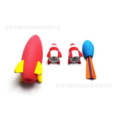 批发 eva泡绵火箭筒 子弹头 冲天火箭玩具炮弹 异形可做图4