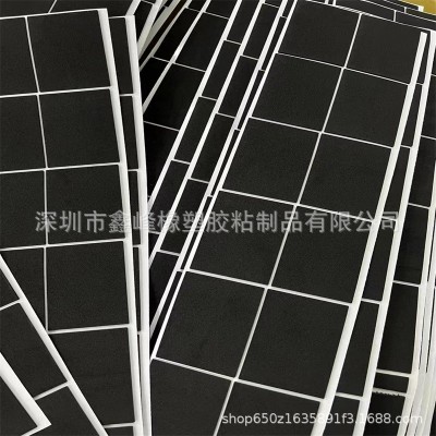 EVA泡棉垫单面胶减震防震缓冲垫防滑自粘背胶阻燃黑色海绵垫片自图2