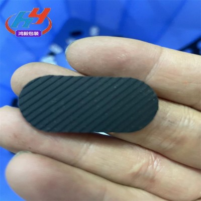 黑色网格纹硅胶垫防滑橡胶垫片自粘硅胶脚垫背胶斜纹赛纹硅胶垫图5