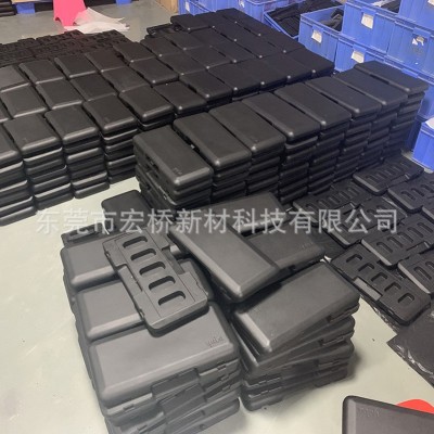 厂家供应pu发泡制品电竞椅子扶手 聚氨酯pu自结皮高回弹异形坐垫图5