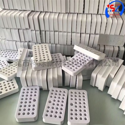 白色eva泡沫试管架试剂管包装防撞卡盘 实验室试管支架海绵固定盒图3