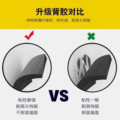 亚马逊跨境卖防撞泡棉多尺寸eva防撞贴车库用车门防撞海绵pe压纹图3