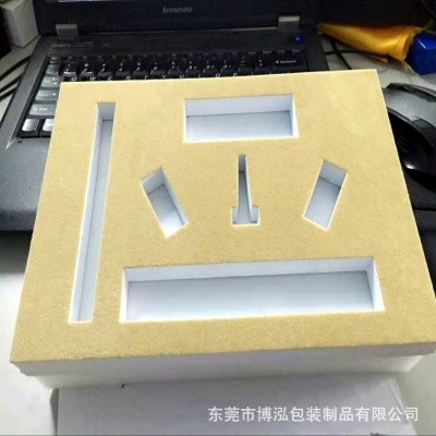 eva植绒内衬泡棉植绒内衬海绵植绒内托化妆品、礼品盒内衬厂家图3