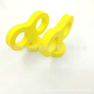 工厂直销汽车装饰EVA发条冲压EVA制品自黏座垫八字形EVA标示牌图2