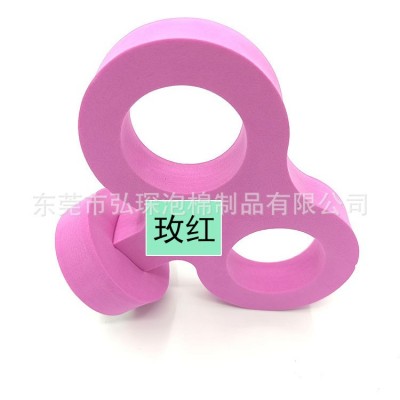 工厂直销汽车装饰EVA发条冲压EVA制品自黏座垫八字形EVA标示牌图3