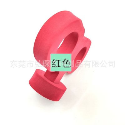 工厂直销汽车装饰EVA发条冲压EVA制品自黏座垫八字形EVA标示牌图5