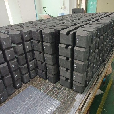 工厂直供整体不分层红色EVA卧推砖双层黑色拼接EVA瑜伽砖可定色图2