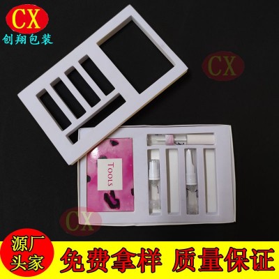 环保EVA内衬定 制 植绒EVA泡棉内托化妆品礼品首饰包装盒高档内衬