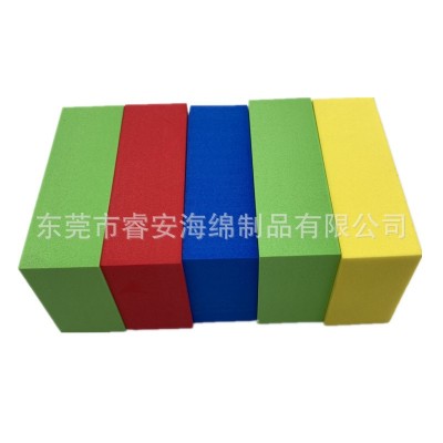 EVA方块 瓷砖打磨彩色EVA泡棉手擦板彩色海绵块 抛光握具泡棉方块图3