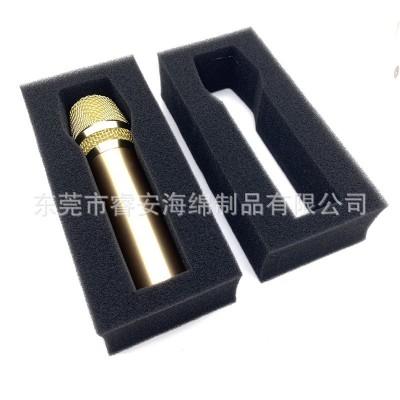 麦克风包装海绵内衬减震内胆话筒礼盒包装泡棉 EVA精雕海绵内托图2