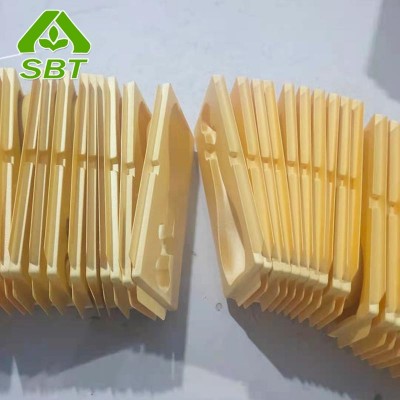 定 制化妆品吸塑托盘包装盒pvc植布内衬 吸塑托盘植布包装盒批发图2