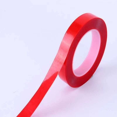 双面胶带红膜透明亚克力双面胶高粘无痕美甲双面胶纳米双面胶带图3
