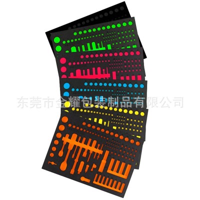 双色拼接EVA内托 一体成型eva内衬彩色雕刻eva包装礼盒内托内衬图4