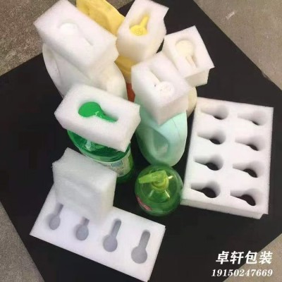 厂家特惠批发EPE珍珠棉快递包装 洗发水 沐浴露 食用油泵头保护套图3