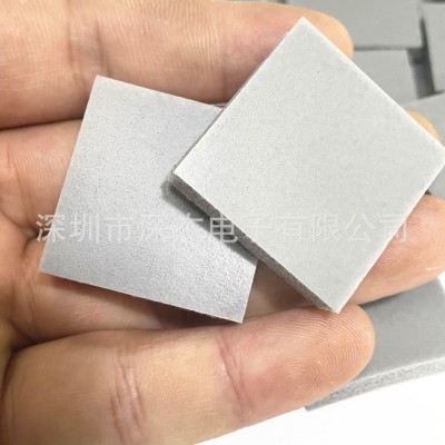 灰色硅胶泡棉液态发泡硅胶垫耐高温阻燃发泡硅胶可背胶模切图5