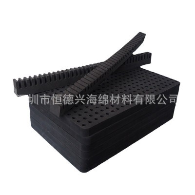 EVA线切 EVA38度黑色泡沫卡槽 线切割模切eva海绵异形成型卡槽图4