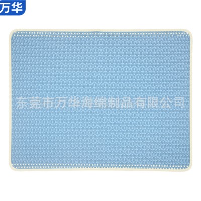 厂家直销EVA猫头U型可加魔术贴双层加厚猫砂垫 可折叠拆卸蜂窝垫图2