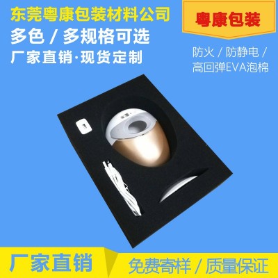 源头厂家设计海绵内衬 电子产品海绵内盒工艺品减震包装海绵内托图5